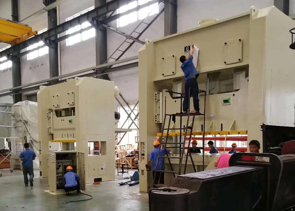 江蘇沖床廠家生產安排